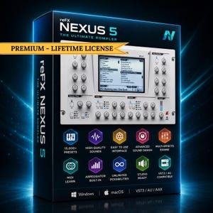 reFX Nexus 5 Rompler Plugin | Lifetime License - Instant Delivery