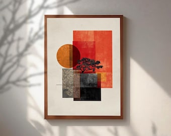 Cuadro decorativo con retratos de palomas originales, lámina divertida de una pareja de pájaros, póster moderno de fauna urbana, palomas de estilo pop art vibrantes, regalo único para amantes de las aves.