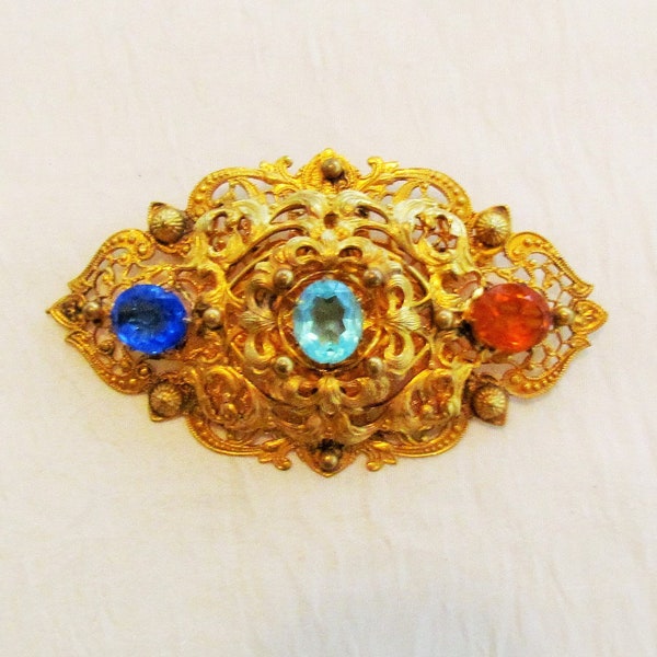 Multi Colored Brooch - Etsy