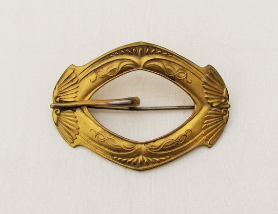 Antique sash pin, c.1900 sash brooch to be worn a… - image 1