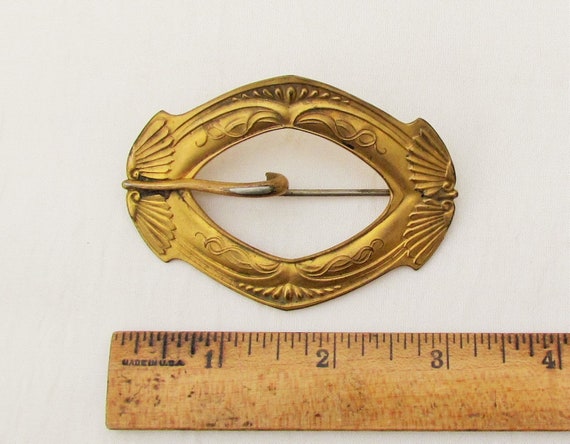 Antique sash pin, c.1900 sash brooch to be worn a… - image 2