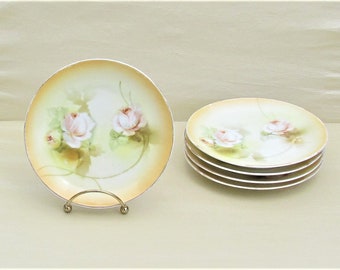 Set of 5 R.S. Germany cake plates