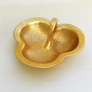 Vintage Pickard china candy dish with rose and daisy pattern