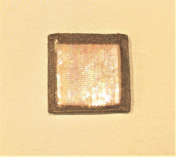 1920's Art Deco sequinned wallet made in France, … - image 3