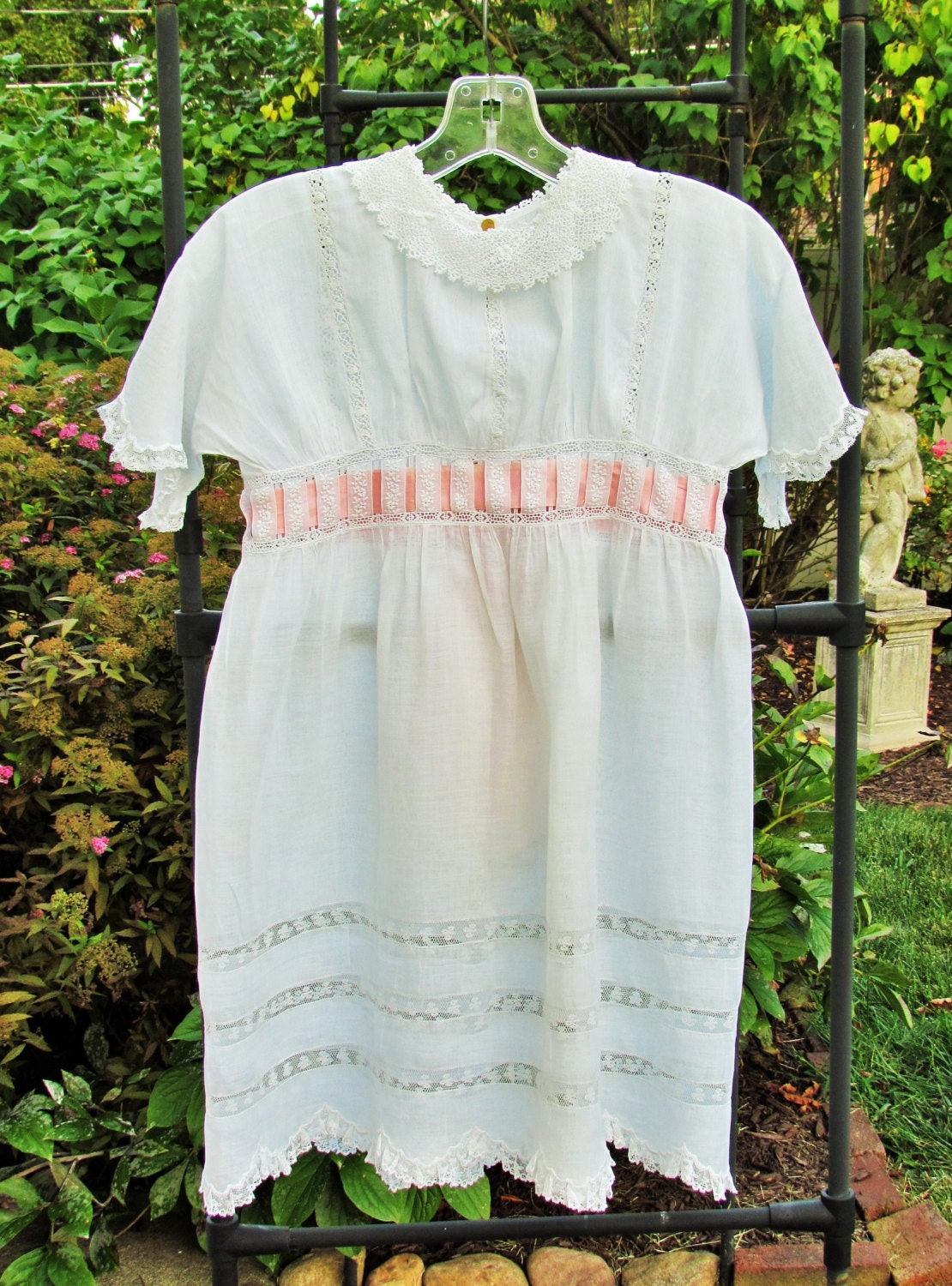 Irish Linen Communion Dress - Etsy Irish Linen Communion Dress - Etsy