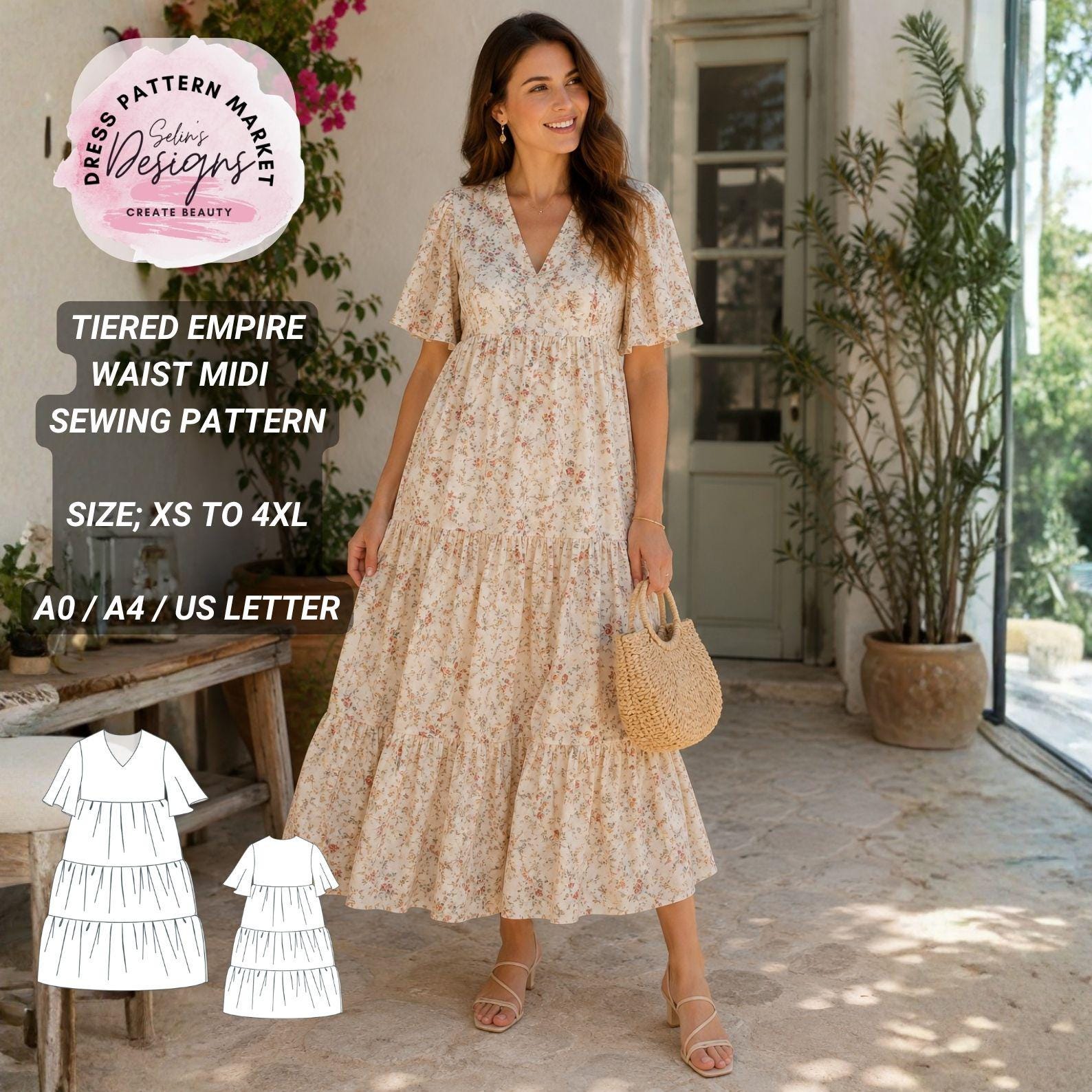hawaii maxi dress passion blue hawaiian Size (UK):L and a gorgeous back Amanda Embellished Floral Long 30012024promo