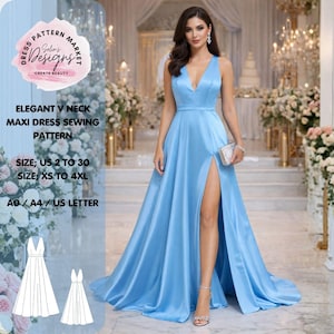 a line evening dress pattern GLS GL3833 Long Evening A Line Beaded Sequin Mother of the Bride Dress