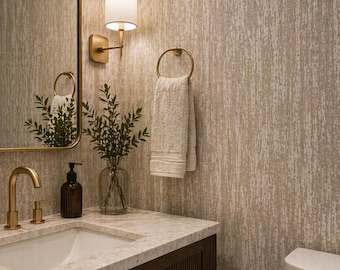 Neutral Textured Wallpaper | Beige Abstract Non-Woven Wallcovering