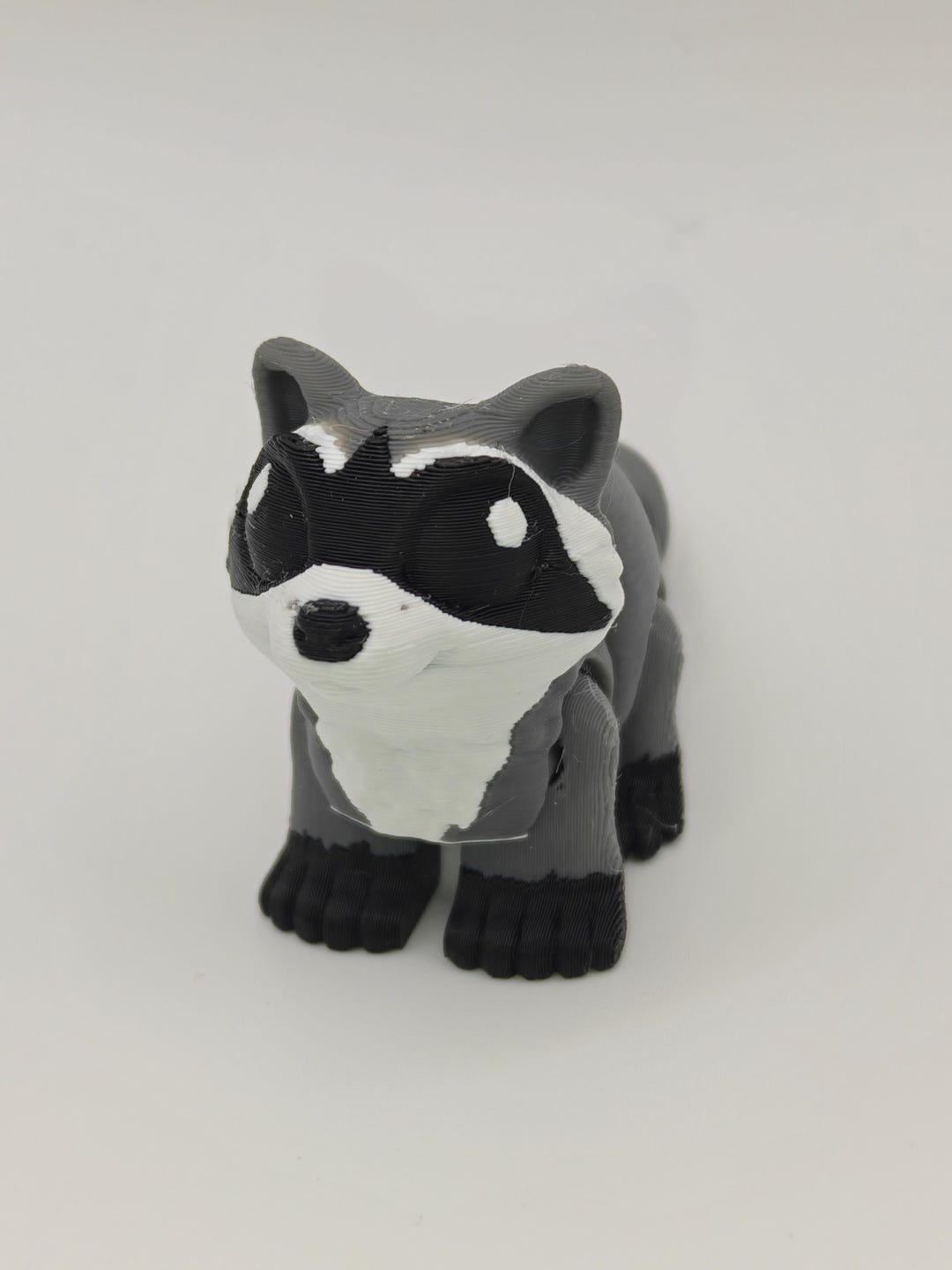 Articulated Raccoon | 3D Printed Fidget Toy | Poseable Raccoon Gift ...