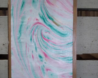 Marbled Pocket Notebook, 5.5" X 3.5", unique design