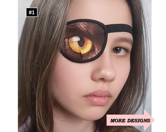 Parche ocular para adultos con estrabismo y ojo vago para terapia de oclusión, parche ocular para el tratamiento de la ambliopía, opticlude