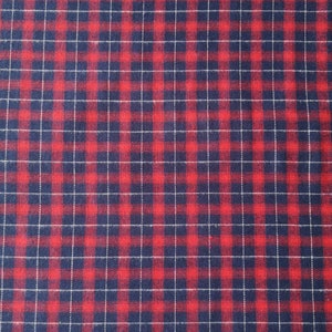 Check Fabric - Tartan Fabric - Brushed Cotton Fabric