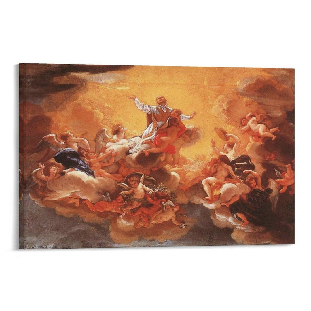 Apotheosis of Saint Ignatius Wall Art Canvas Print Modern Home Decor - Etsy
