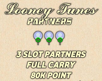 3x Slot - Looney Tunes Partners - Monopoly_Go - Full Carry 80K Point - Mode Rush