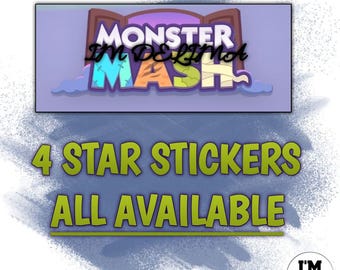 4 Star Sticker - Monopoly Go!  - All Available