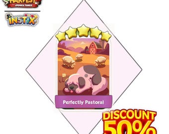 Perfectly Pastoral - Stickers 5 Star - Happy Harvest - Monopoly_Go - New Album  - Fast Sending