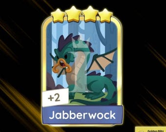 Golden Blitz - Monopoly_Go - Ever After Album - ( Jaberwock )
