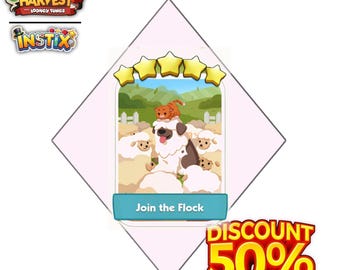 Join the Flock - Stickers 5 Star - Happy Harvest - Monopoly_Go - New Album  - Fast Sending