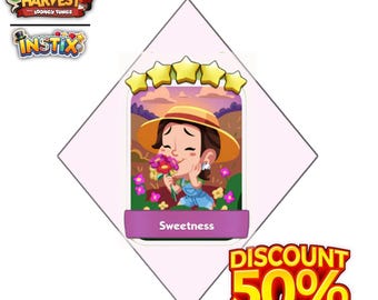 Sweetness - Stickers 5 Star - Happy Harvest - Monopoly_Go - New Album  - Fast Sending
