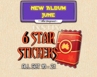 Monopoly_Go - 6 STARS STICKERS - New Allbum - Fast Sending !!