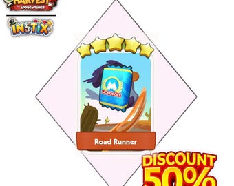 Road Runner - Stickers 5 Star - Happy Harvest - Monopoly_Go - New Album  - Fast Sending