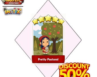 Pretty Pastoral - Stickers 5 Star - Happy Harvest - Monopoly_Go - New Album  - Fast Sending