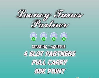 Looney Tunes Partners - Monopoly_Go - Agustus 8th - Full Service & Carry 80k Point