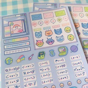 100+ Webcore Galaxy Deco Sticker Collection