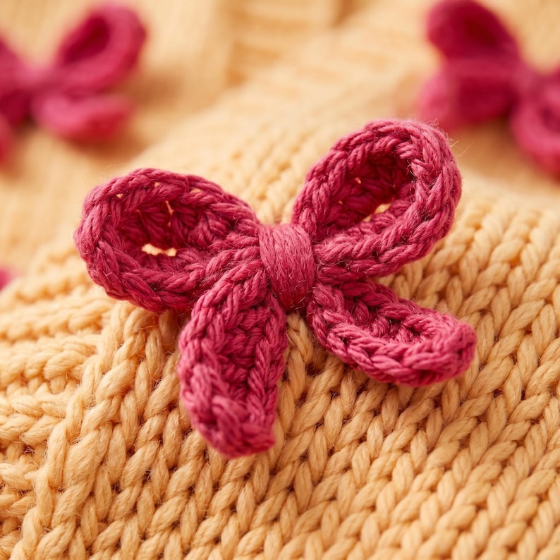 Oversized Bow Cardigan Knitting Pattern, Chunky Cotton Yarn (PDF ...