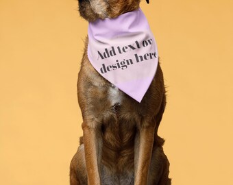 Personalized Pet Bandana XL – Custom Dog Bandana with Name or Design