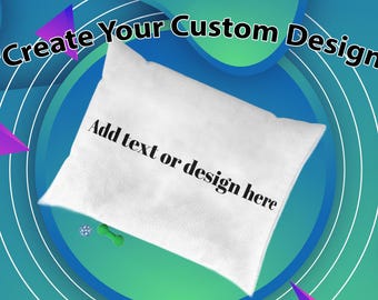 Custom Pet Bed Personalized Dog Pillow Cozy Pet Cushion Gift
