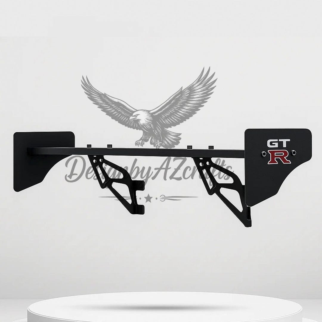Spoiler Wall Rack GTR Spoiler Shelf – Wall Mounted Race Car Decoration - Etsy