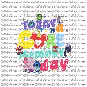 Disney It's Okay To Feel All The Feels Png, Disney Inside Out Feelings Png, Magic Kingdom Png, Disney Mental Health Png, Core Memory Day Png