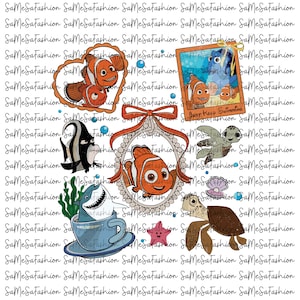 Coquette Le Monde de Nemo de Disney Noeuds png, Disney Just Keep Swimming png, Magic Kingdom png, amis Disney Nemo png, personnage Disney Nemo png