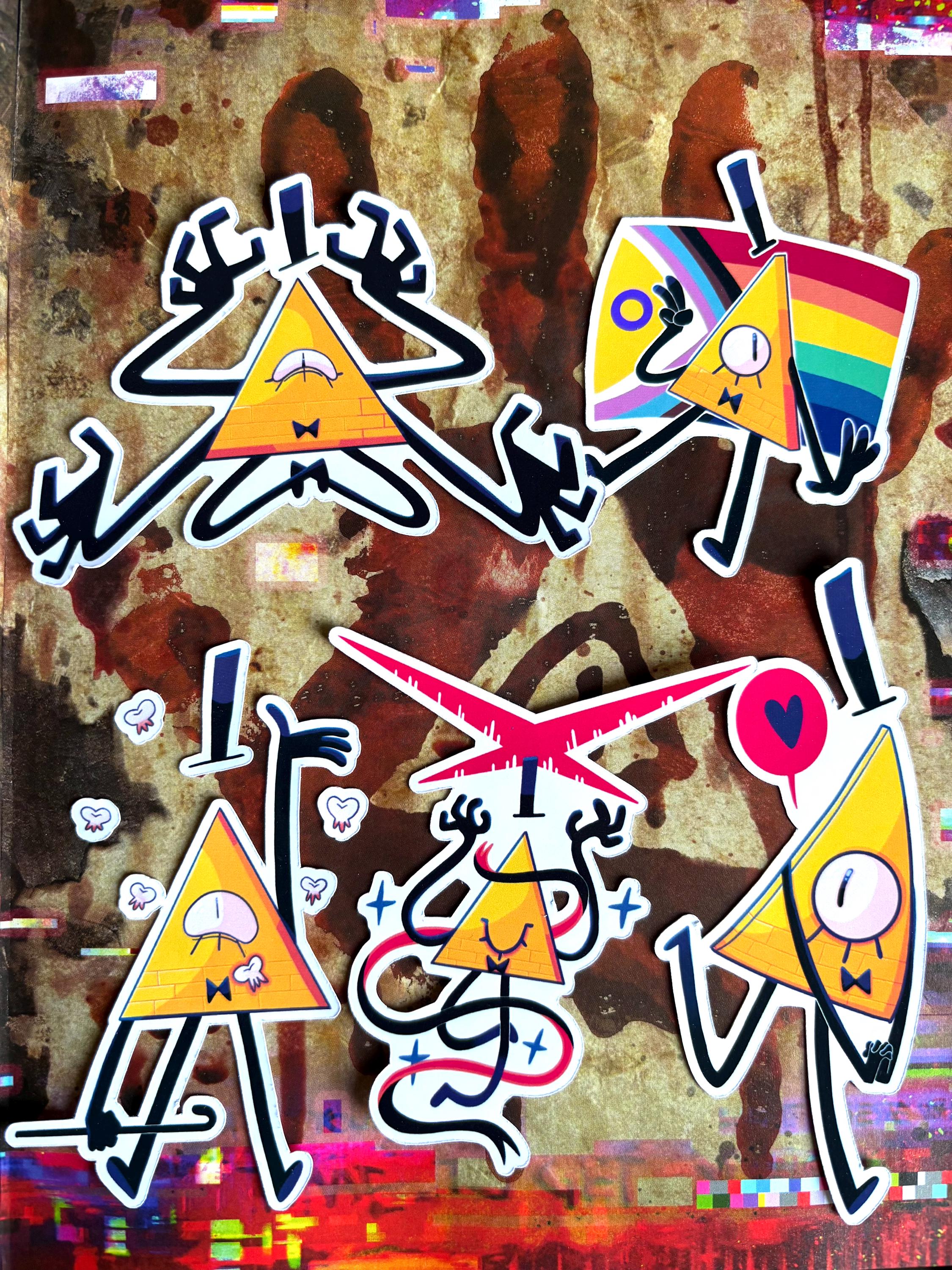 Bill Cipher Sticker Pack - Etsy