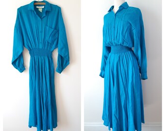 Turqoise Shade Frock MHK396