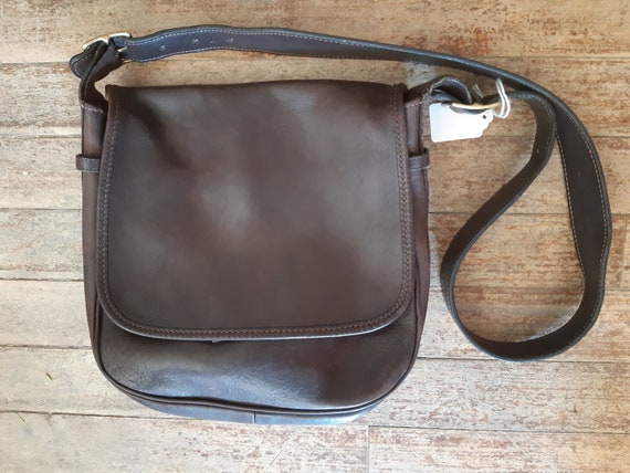 Vintage Bonnie Cashin leather bag . 1970s 70s desi
