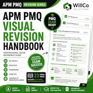 APM Project Management Qualification (PMQ) 2026 - Student Handbook - Simplified Notes (BoK8)