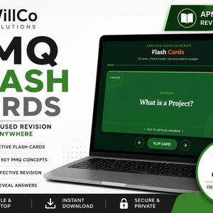 APM Flashcards | Project Management Revision Cards | PMQ Exam Prep | PFQ Study | New!