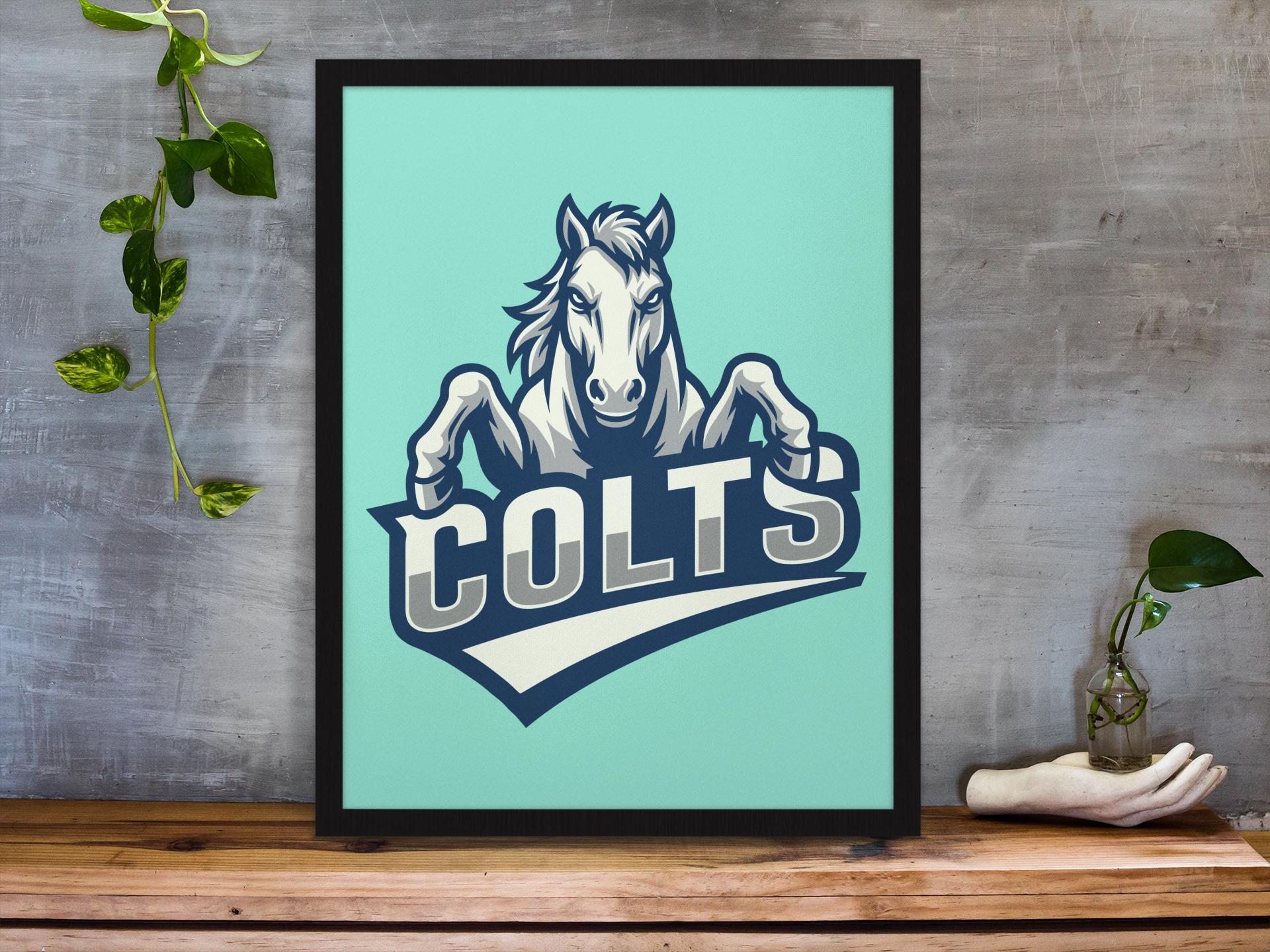 Colts Logo PNG: Cricut & Silhouette Cut File Design (digital Download ...