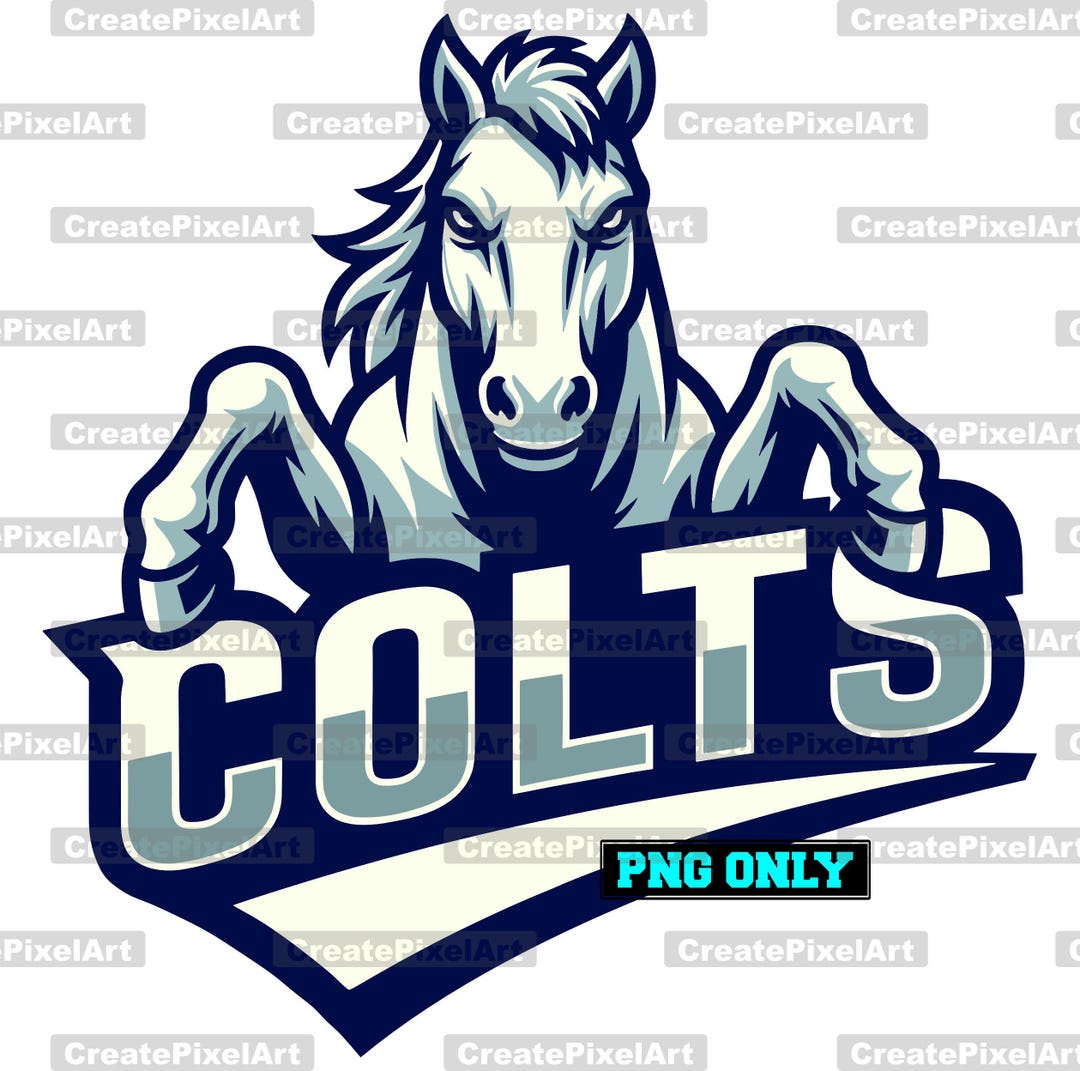 Colts Logo PNG: Cricut & Silhouette Cut File Design (digital Download ...