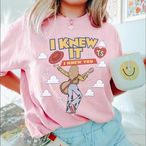 Comfort Colors I Knew It I Knew You Shirt, TS 2026 Tshirt for Fan, Toy Story Song Inspired Tshirt bild 5