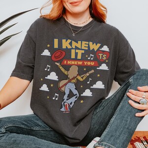 Comfort Colors I Knew It I Knew You Shirt, TS 2026 Tshirt for Fan, Toy Story Song Inspired Tshirt bild 4