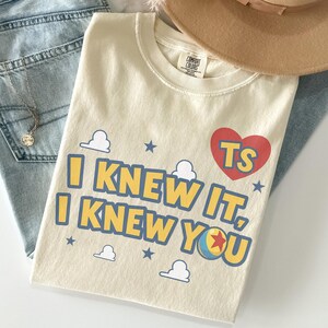 Retro Pixar Toy Story 5 Comfort Colors Shirt,I Knew It I Knew You Tee, Toy Story 5 Shirt,Western Cowgirl Boots Tee, Friendship Bracelet Tee afbeelding 2