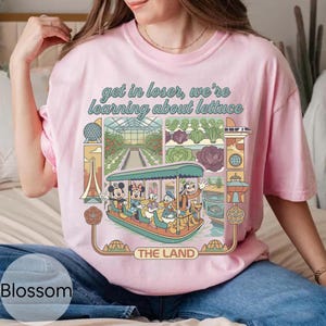 Retro Mickey & Friends Epcot The Land Png, Living With The Land Epcot Farming Png, Disney Family Trip shirts, Magic Kingdom The Land
