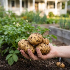 Potato Seeds 1000 Count | Easy-to-Grow Classic Veggie for Backyard & Container Growing