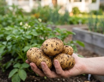 Potato Seeds 1000 Count | Easy-to-Grow Classic Veggie for Backyard & Container Growing