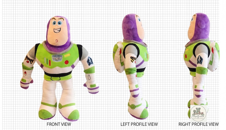 Toy Story Woody and Buzz Lightyear Plush Toys, Soft Sheriff Woody Stuffed Doll, Cute Buzz Lightyear Plushie, Kids Birthday Gift Decor image 8