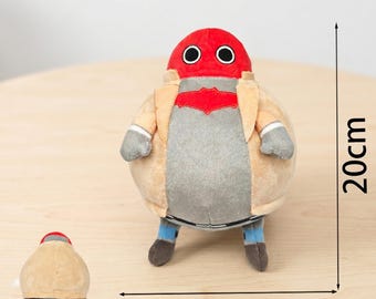 Jason Todd-Inspired Plush Toy | Red Hood Fan Gift | Handmade Superhero Plush | Cute collectible doll