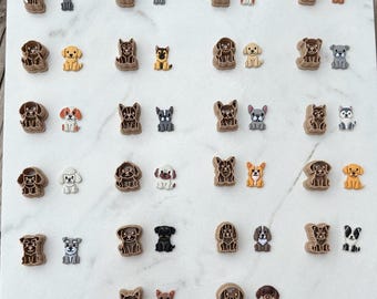 Dog Breed Clay Cutters, Polymer Clay Earring Making Tools